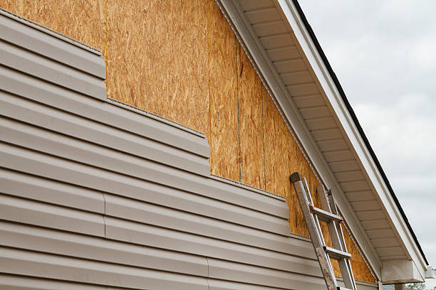 Professional Vinyl Siding technician working in Surry, VA